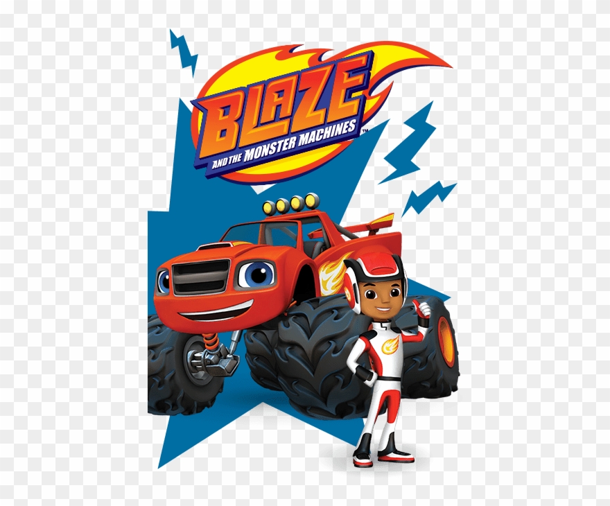 Transparent And Blaze The Monster Machines - Blazer And The Monster Machines Png Clipart