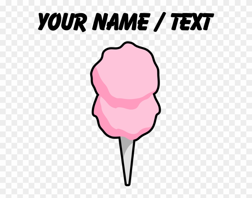 In Stock - Cotton Candy Clip Art - Png Download