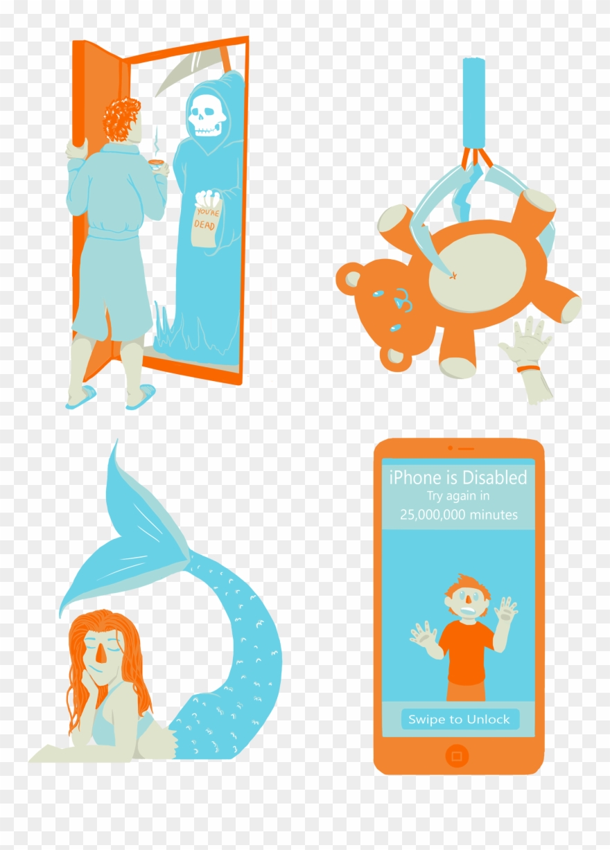 The 7 Deadly Sins - Cartoon Clipart