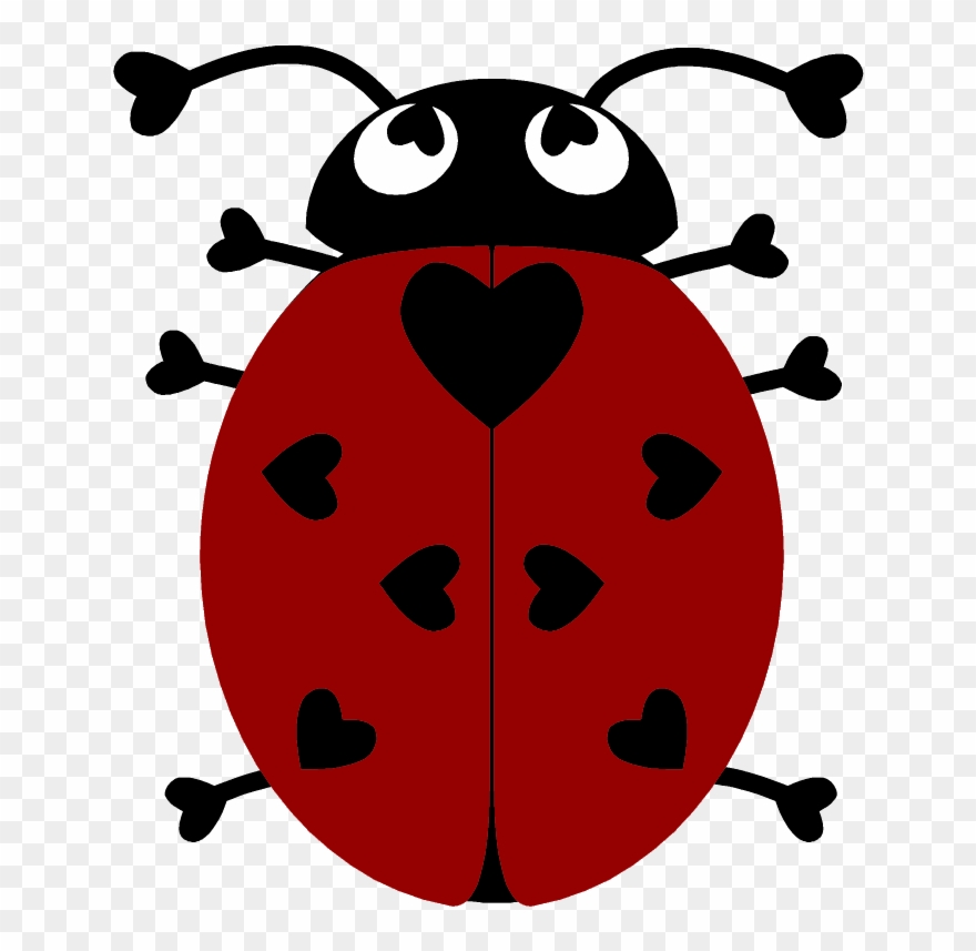Lacarolita My Lady Bugs Button1 - Mariquita Para Copiar Clipart