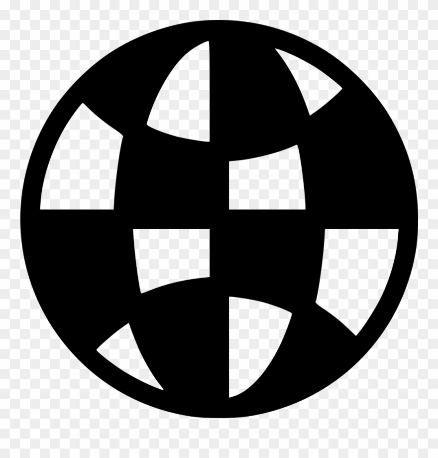 Globe Internet Comments - Circle Clipart