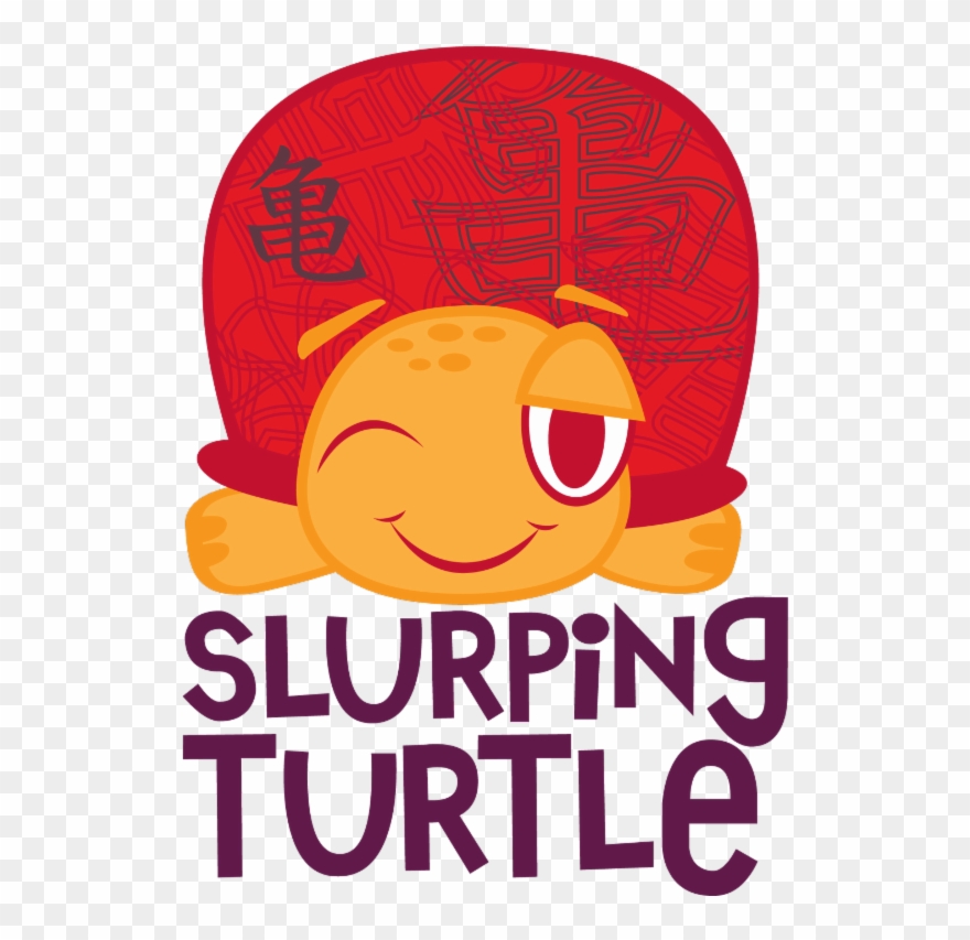 Slurping Turtle Logo Clipart