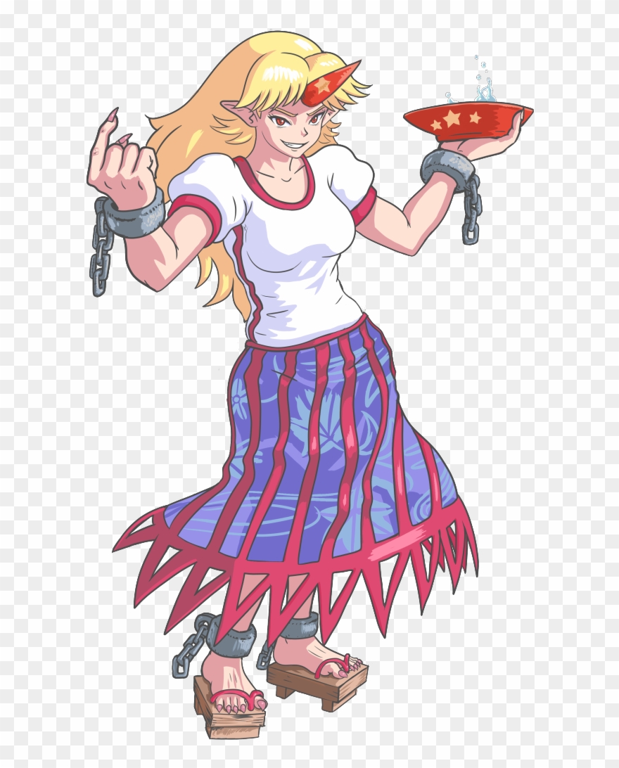 No Matter What Colors She's Rocking, Her's Sake Not - Cartoon Clipart