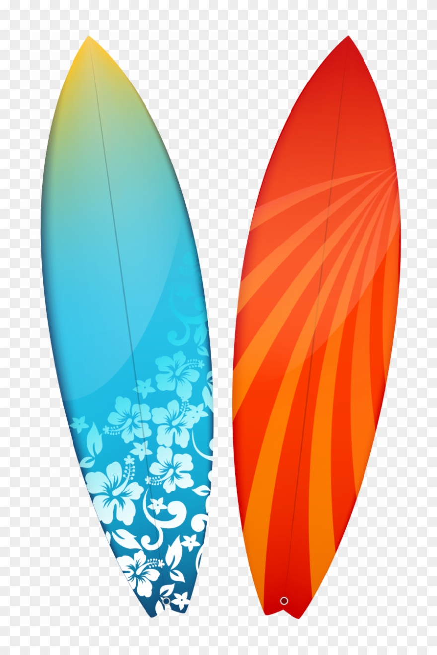 Surfboards Png Clipart Image High Quality - Summer Surf Board Png Transparent Png