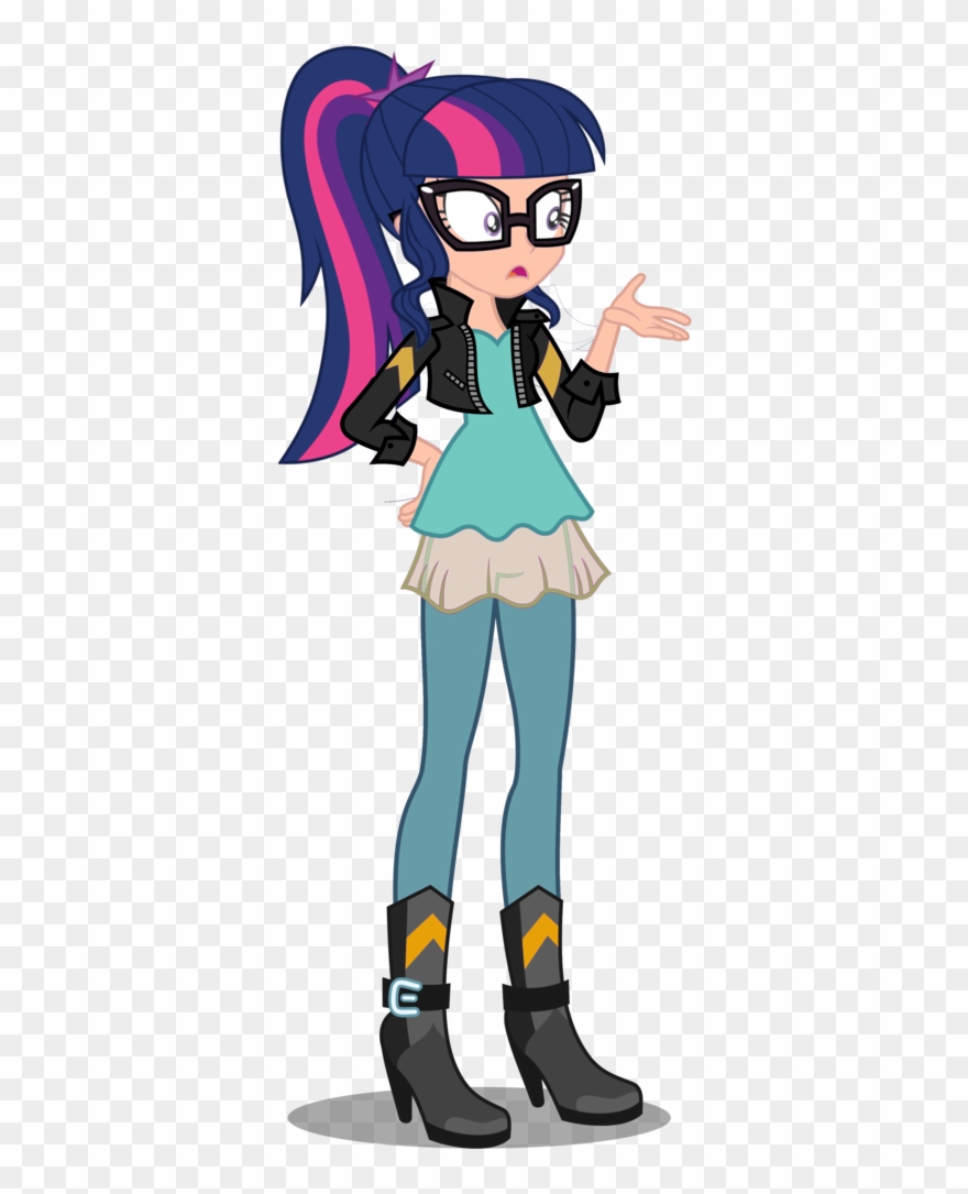 Clothes Swap, Equestria Girls, Human Coloration, Implied - Cartoon Clipart