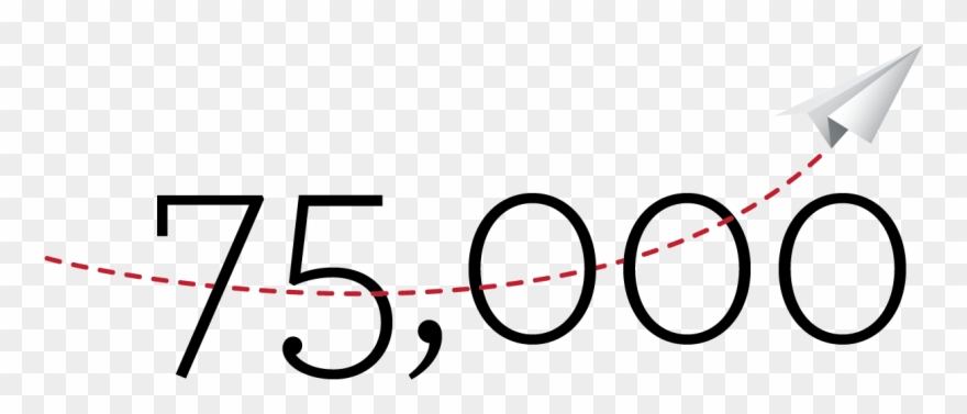 Seventy Five Thousand Clipart
