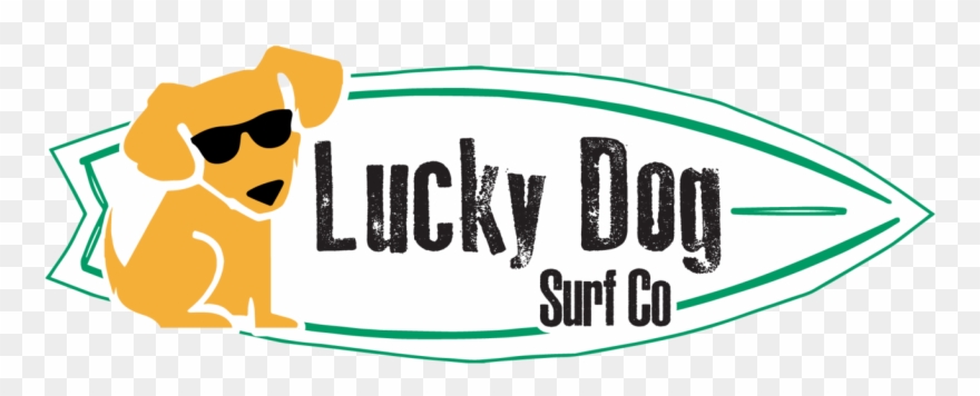 Lucky Dog Surf Co - Lucky Dog Surf Shop Clipart