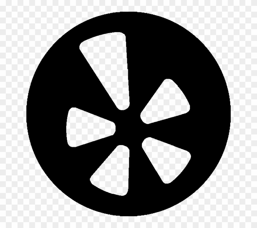 Yelp Round Logo Rubber Stamp - Euston Square Tube Station Clipart