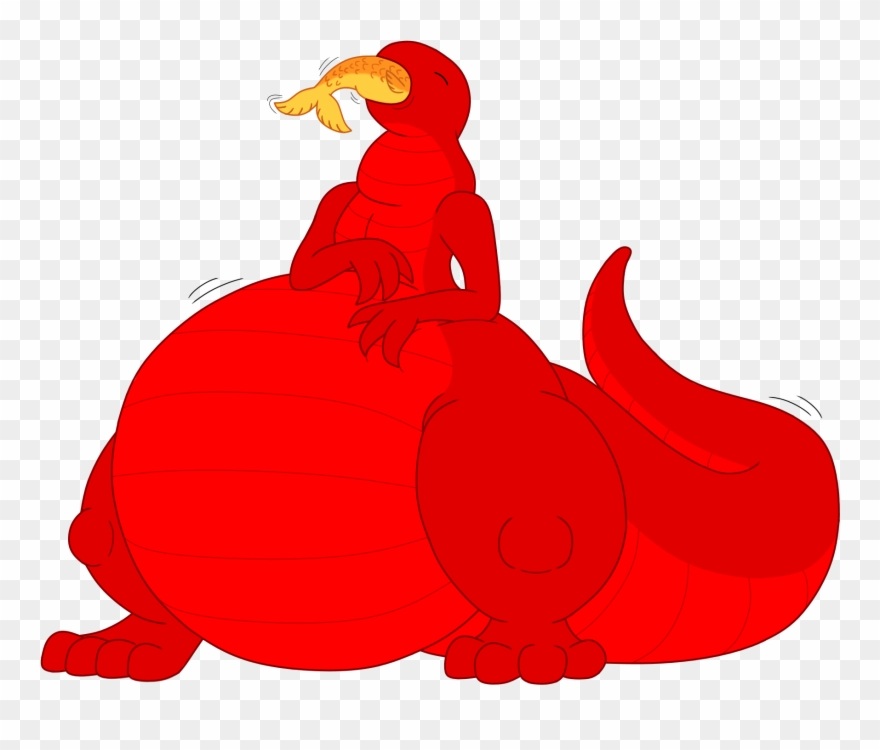 Leech's Fishy Snack - Cartoon Clipart