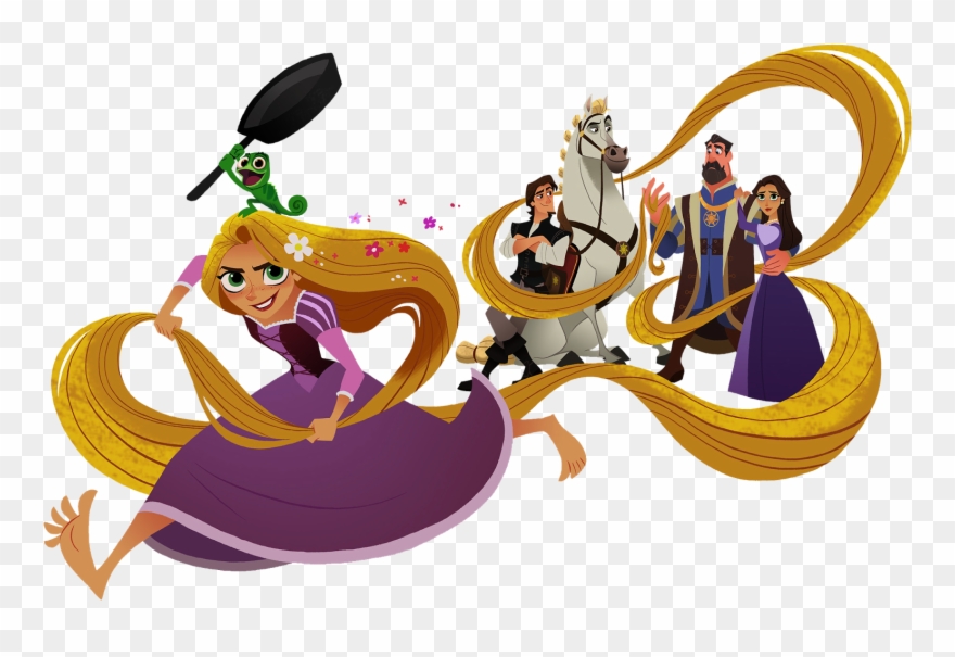 Rapunzel Clipart Rapunzel Disney - Png Download