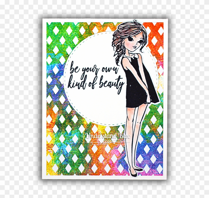 Since Distress Ink Stamps Sort Of Blotchy - Cartoon Clipart