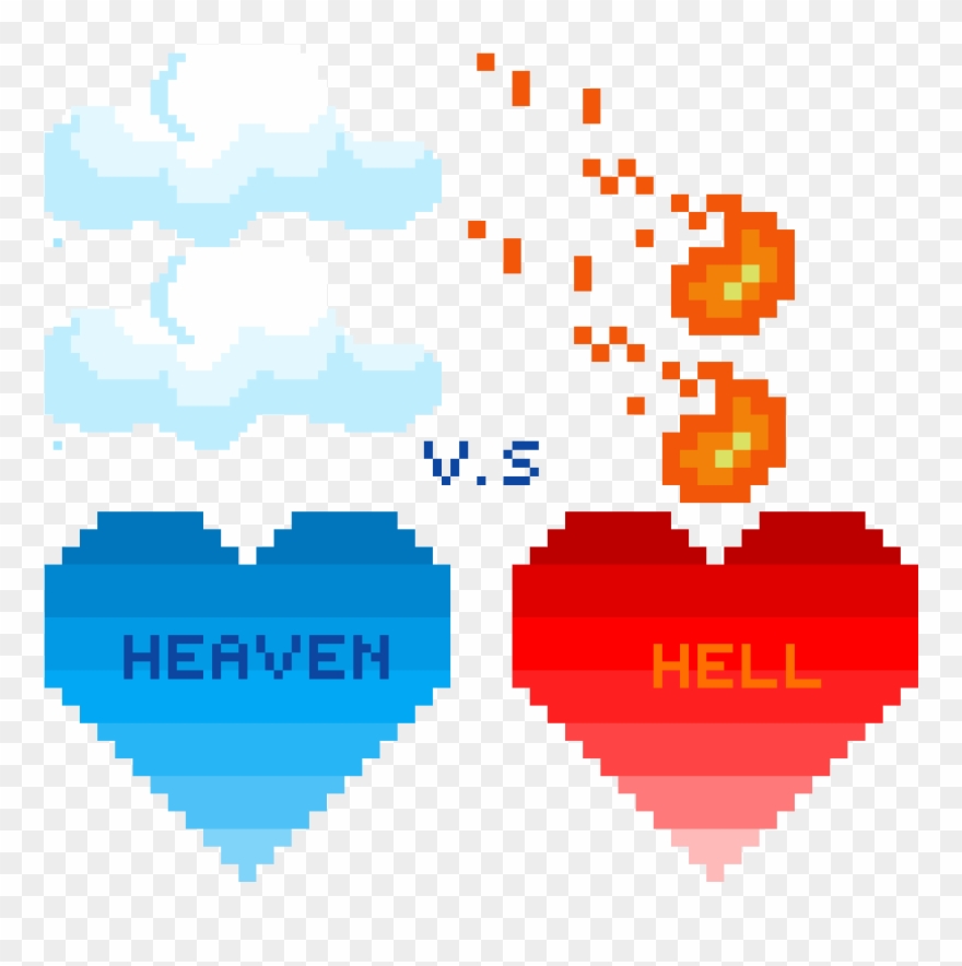 Heaven V - S Hell - Igreja Matriz São Pedro Clipart