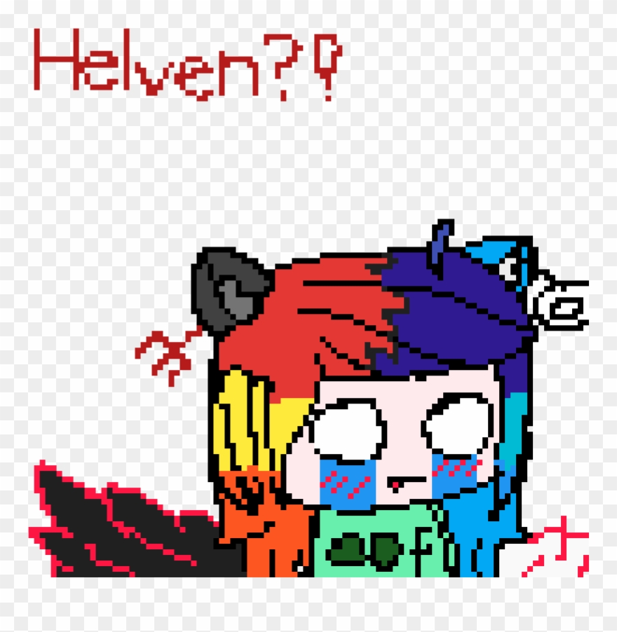 Hell Or Heaven - Illustration Clipart