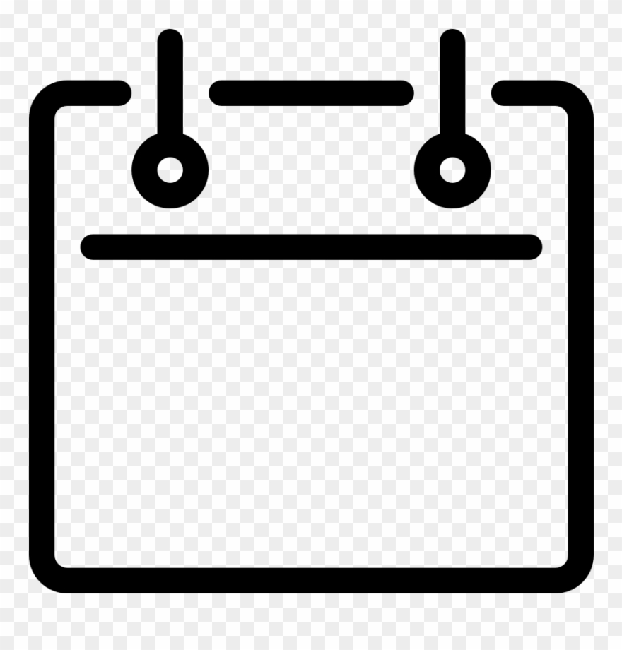 Get Free 2-days Shipping With Code - Calendar Icon Line Png Clipart