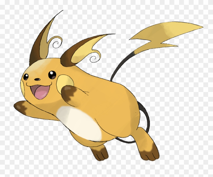 Raichu Pokemon Png Clipart