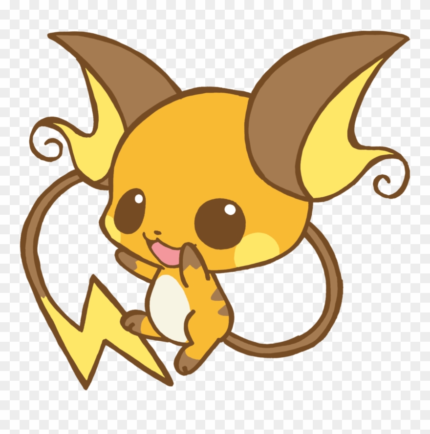 People Always Notice Pikachu Not Raichuat Least I'm - Raichu Clipart
