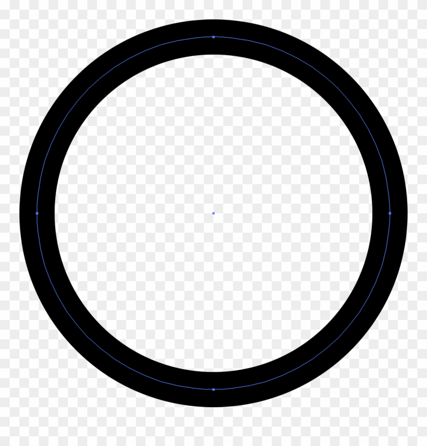 Drawn Ring Svg - Circle Clipart