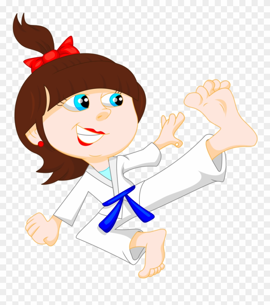 Karate Clipart Chibi - Imagenes De Karate Animadas - Png Download