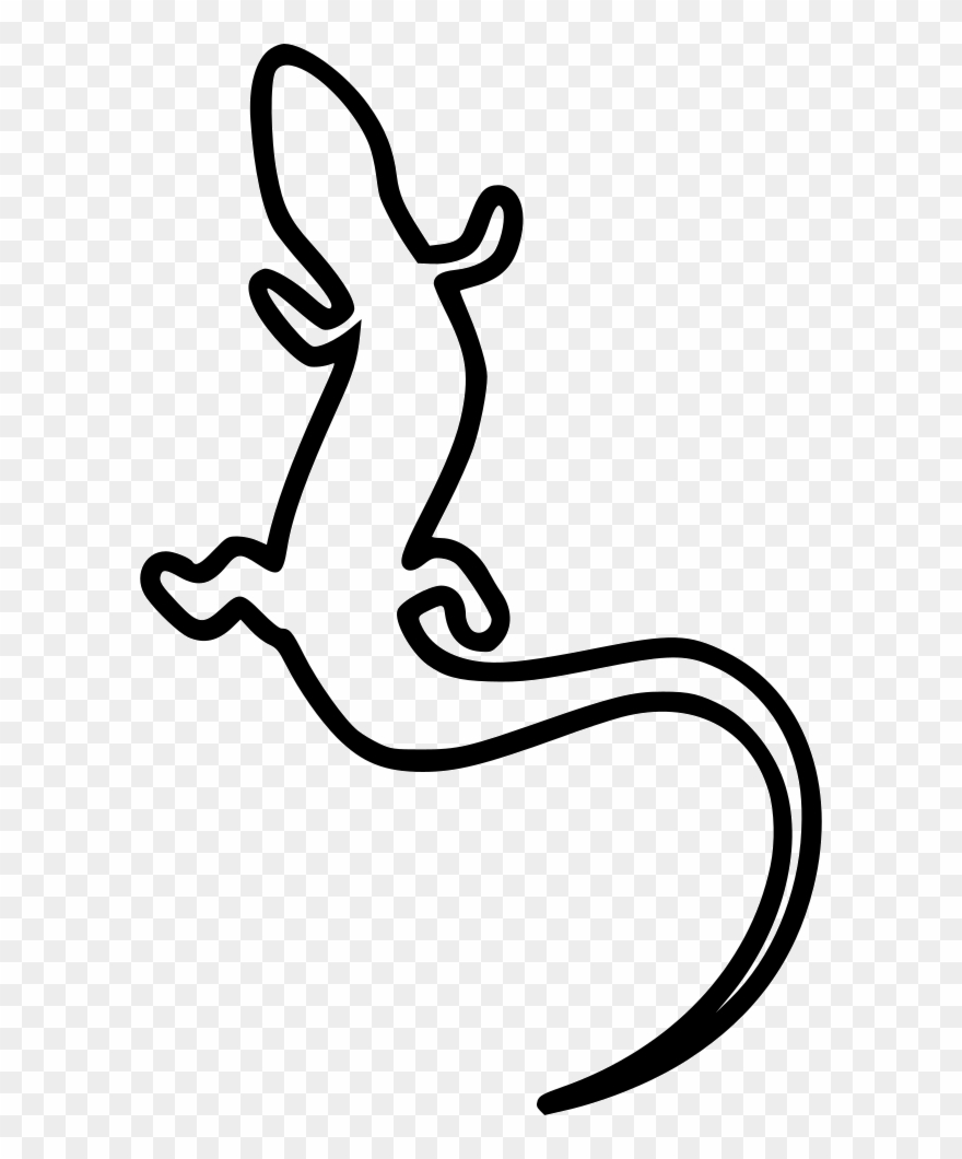 624 X 980 4 - Lizard Icon Png Clipart