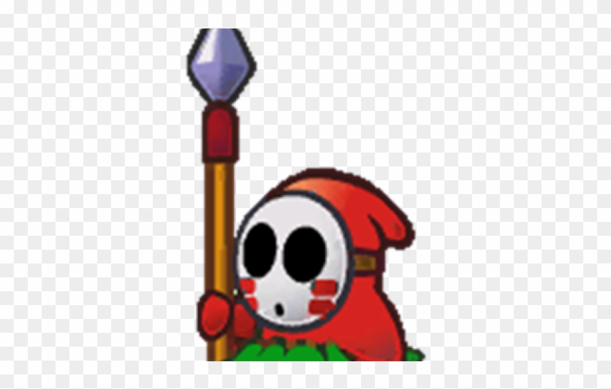 Spear Clipart Lord The Fly - Paper Mario Spear Guy - Png Download