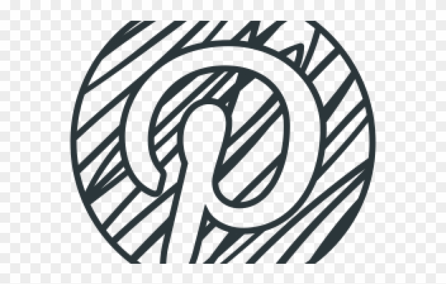 Drawn Logo Pinterest - Draw Pills Clipart