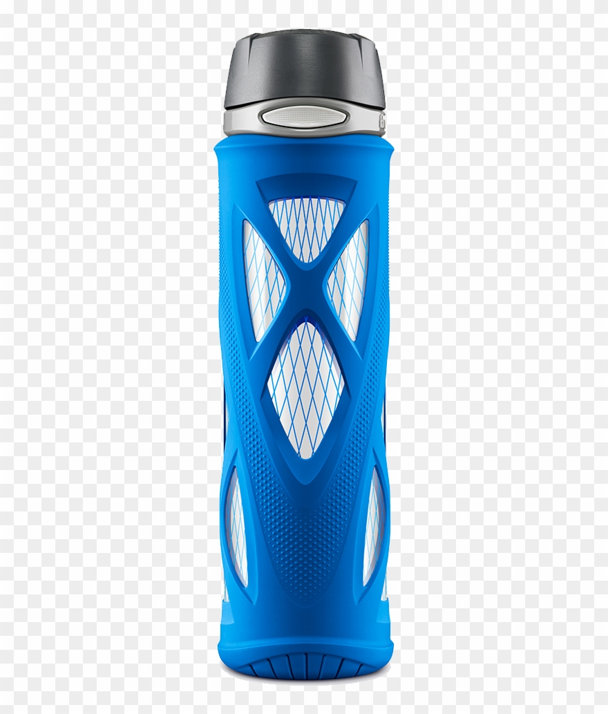 Atlas 20oz Glass Water Bottle - Zulu Water Bottle Blue Clipart