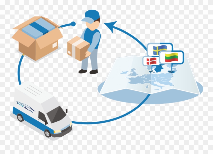The Shipping Cost Depends On The Weight, Size, Pick - Packing Delivery Service Clipart