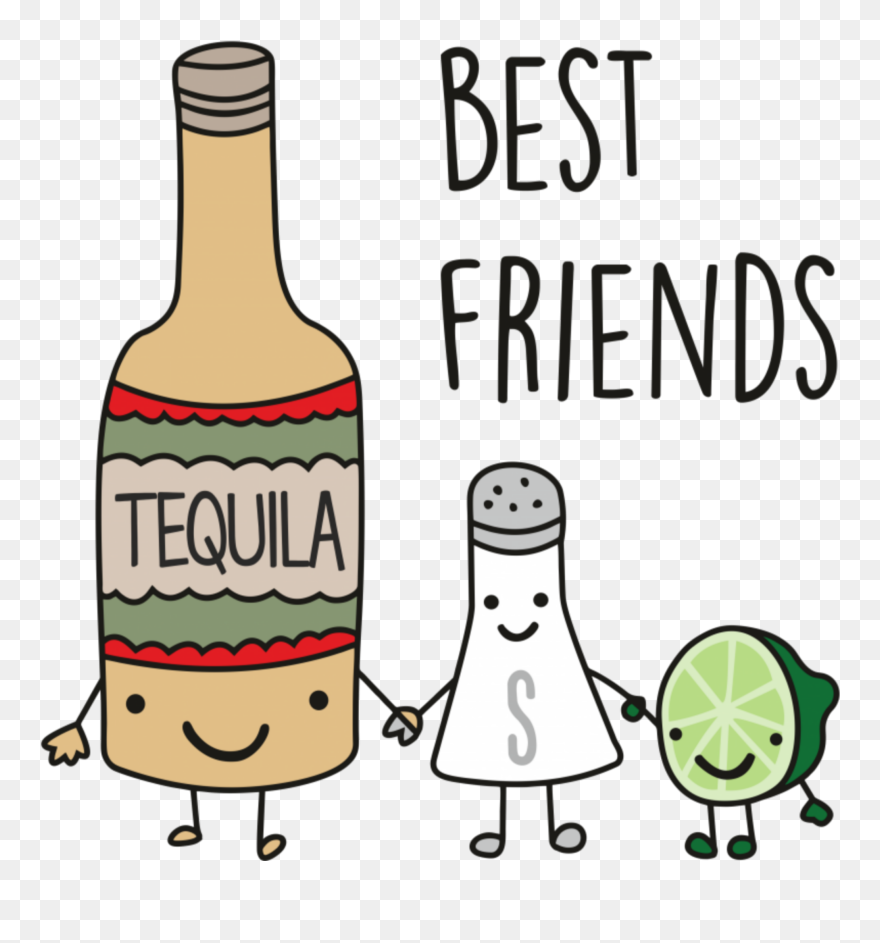 Tequila Best Friend Shirt Clipart