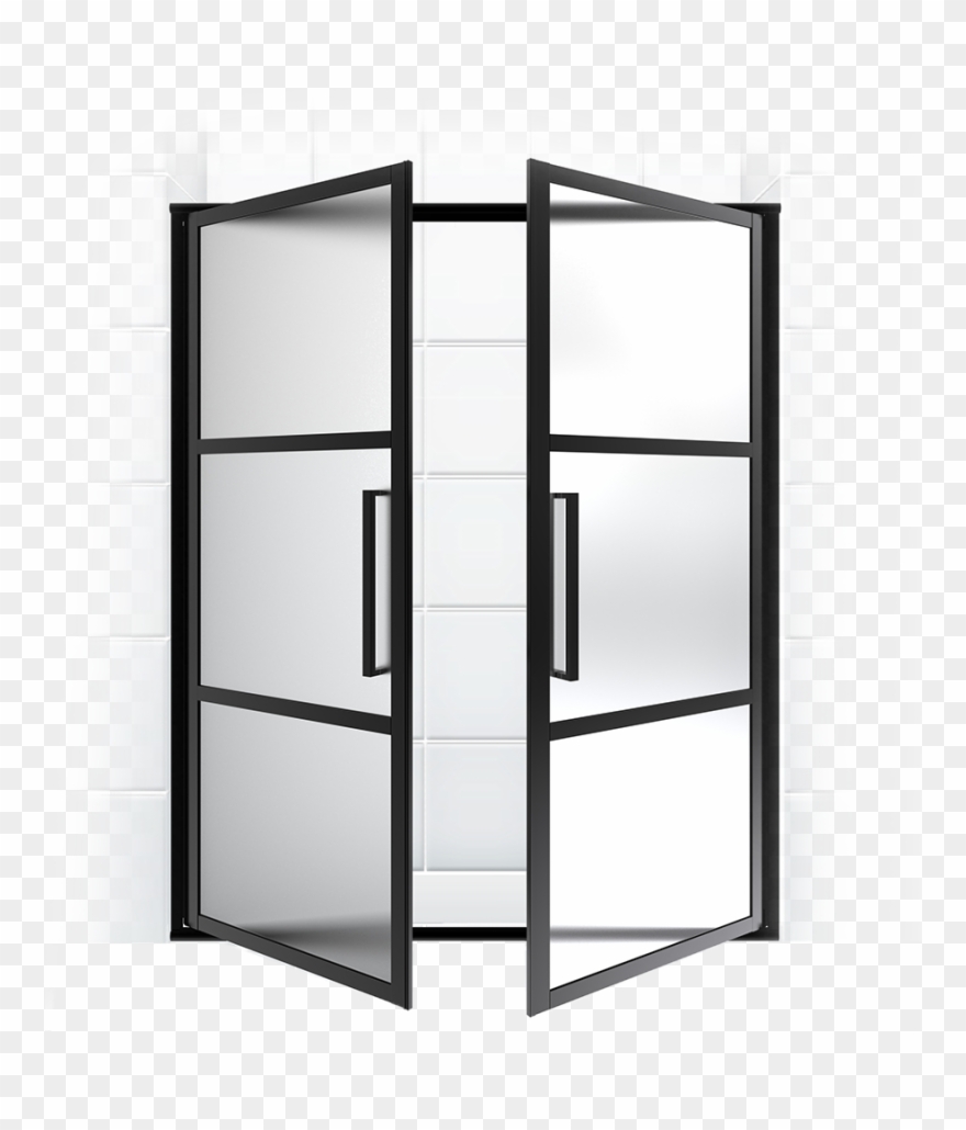 Image - Black Frame Door Png Clipart