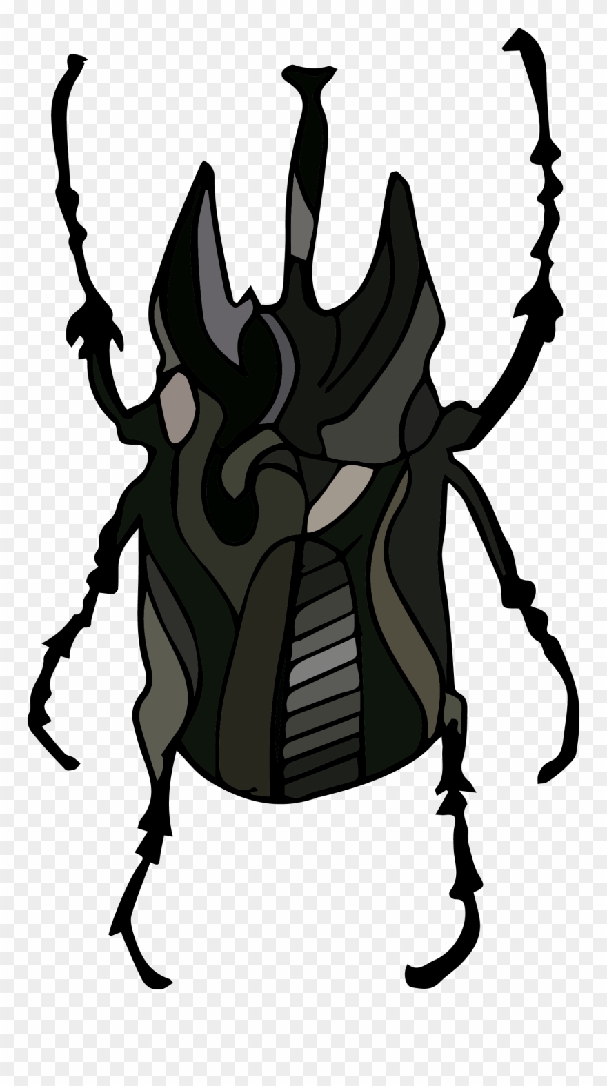 #elephantbeetle From The #efrstickers Nature Sticker - Illustration Clipart