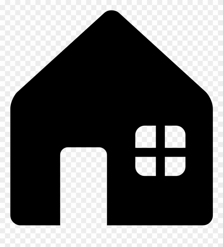 House Emoji Png Black N White , Png Download Clipart