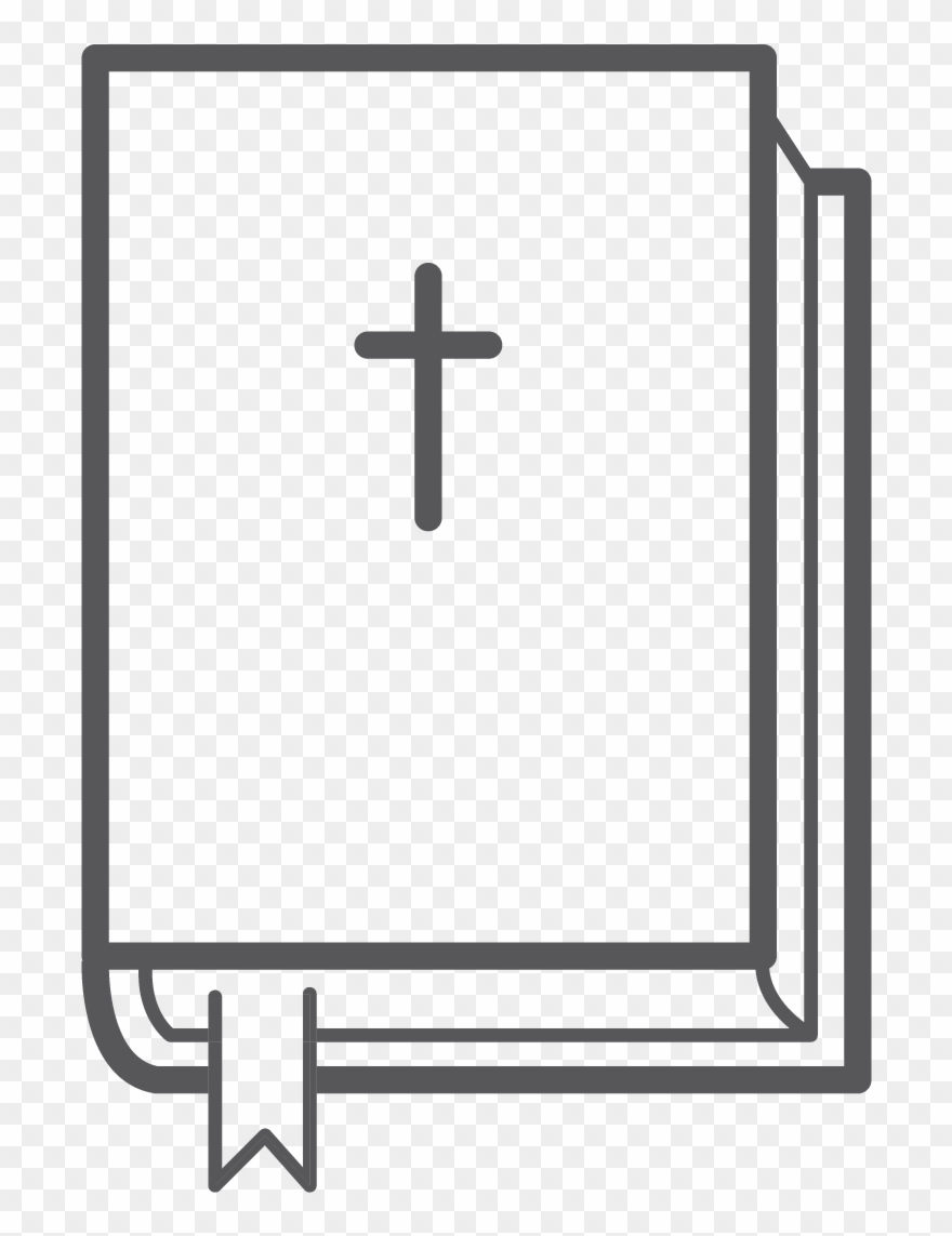 Use The Bible As Your Student Book - Cross Clipart