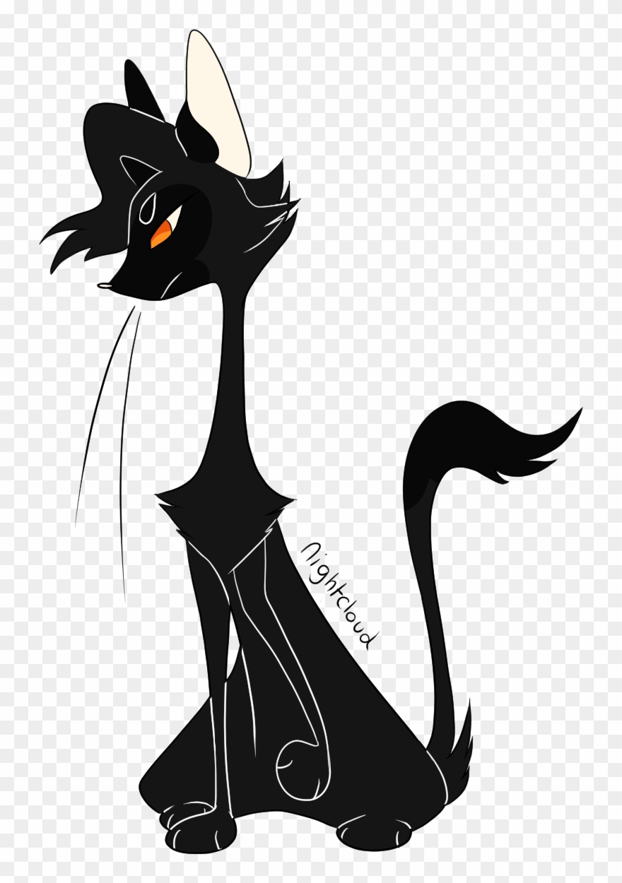 Nightcloud Cat Boarding, Warrior Cats, Warriors, Military - Illustration Clipart