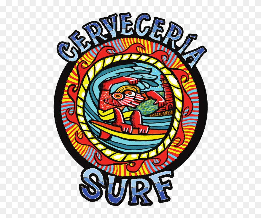 Cervecería Surf En Rosarito - Circle Clipart