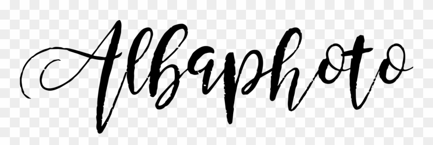 Alba Photo - Calligraphy Clipart