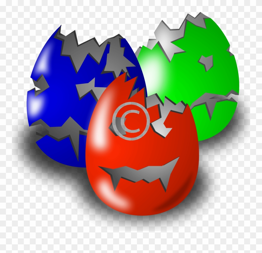 Easter 17 - Merah Hijau Biru Clipart