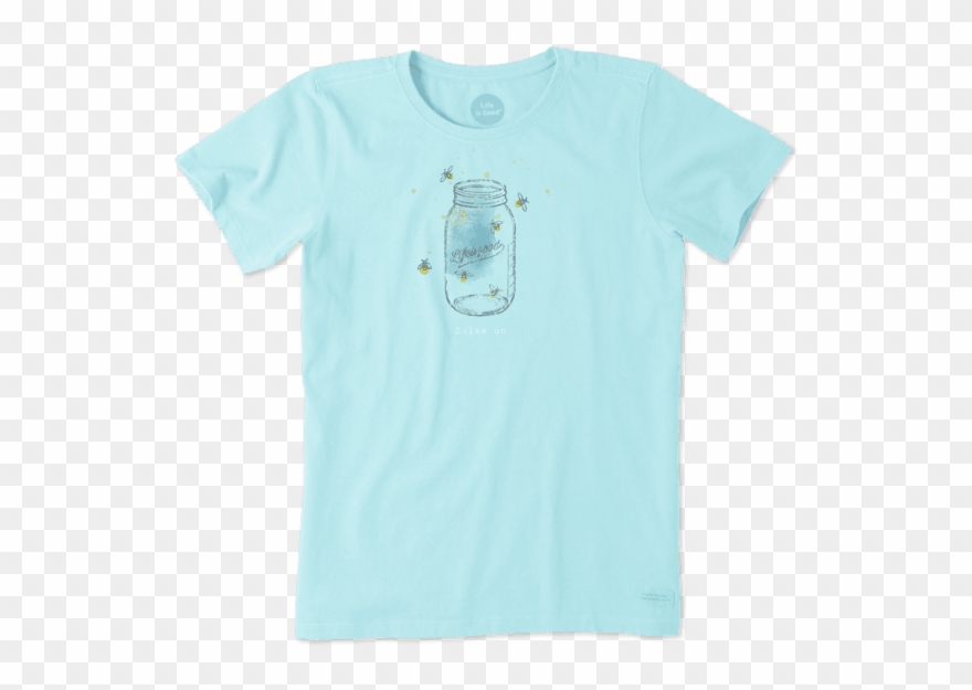 Women's Glass Jar - Life Is Good Clipart