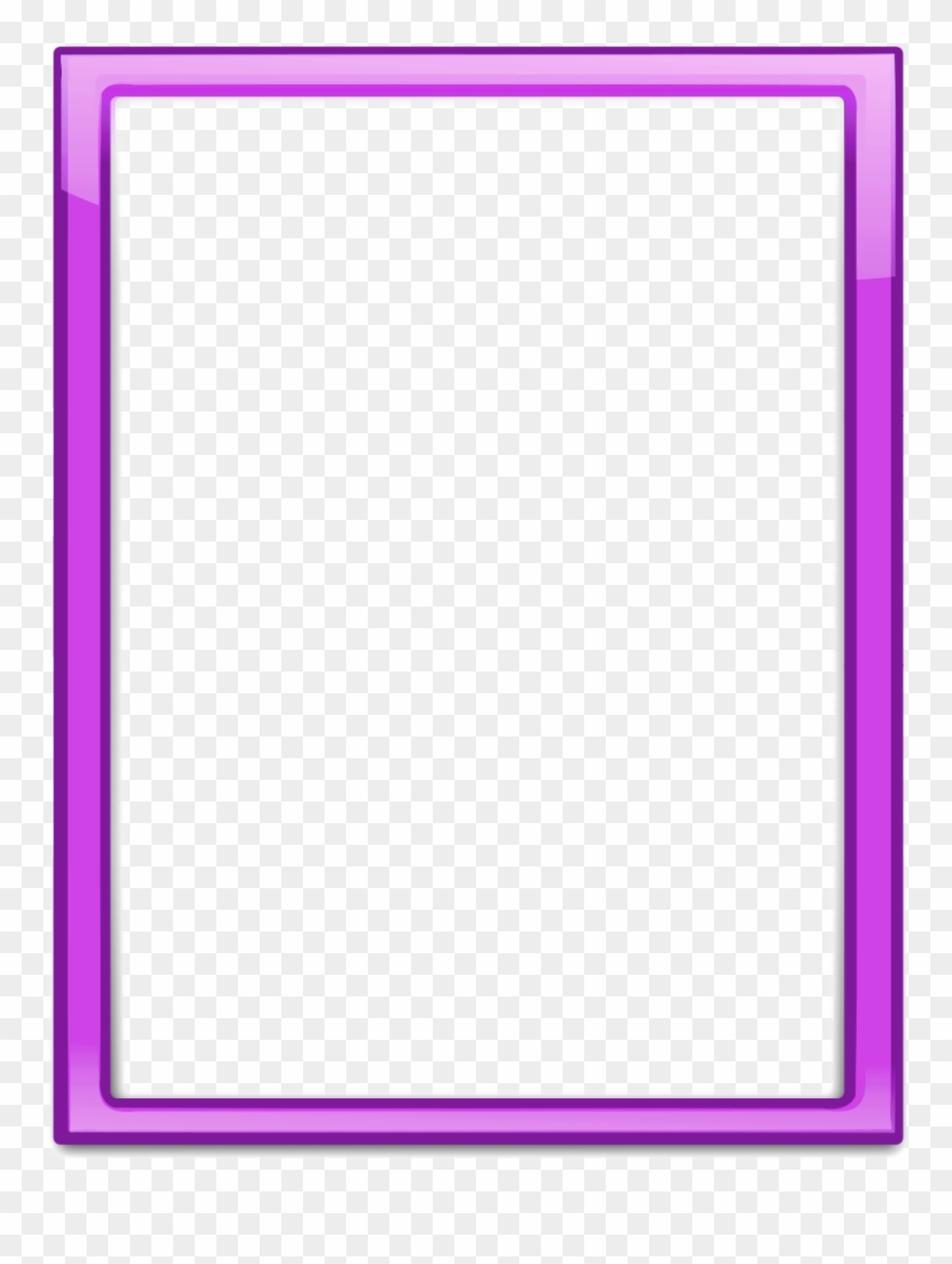 Purple Frame Png Download Image Clipart