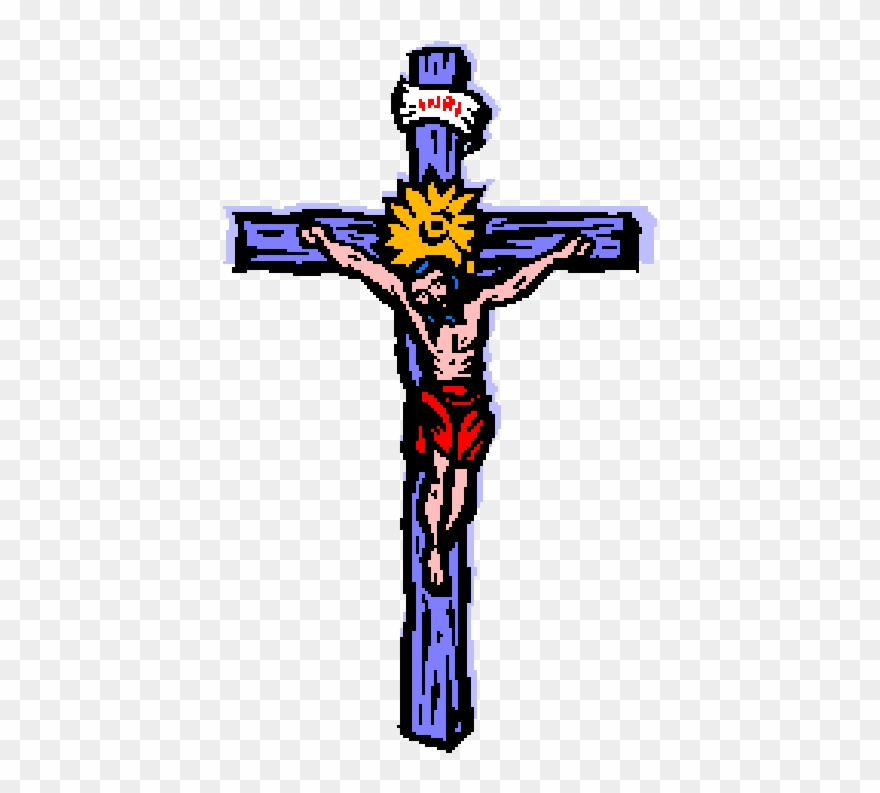 Image023cross - Crucifix Clipart