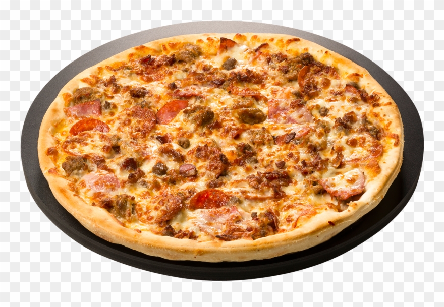 Image Of Pizza - Pizza Ranch Bronco Pizza Clipart