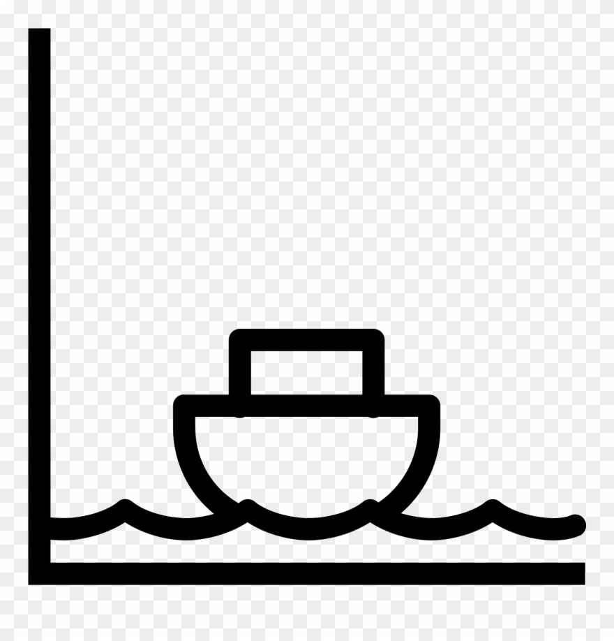 Low Tide Icon Clipart