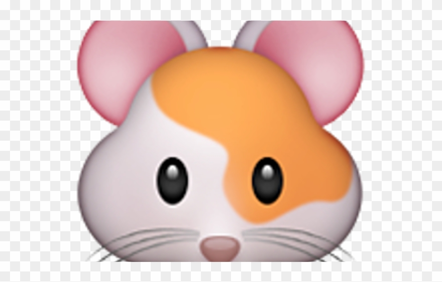Hamster Clipart Face - Emoji Hamster - Png Download