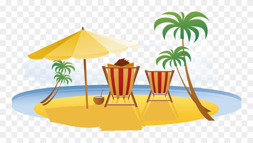 Beach Vacation Seaside Resort Travel - Summer Vacation Png Clipart