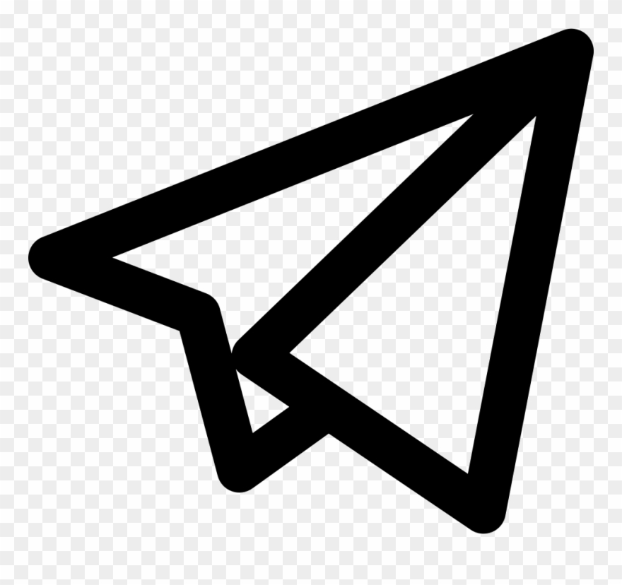 Telegram Logo Png - Telegram Logo White Png Clipart