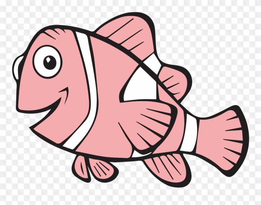 Coloring Book - Ausmalbild Nemo Clipart