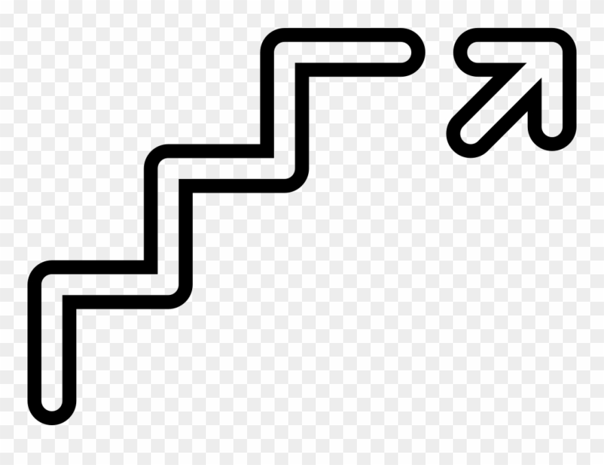 Png File Svg - Go Upstairs Sign Clipart