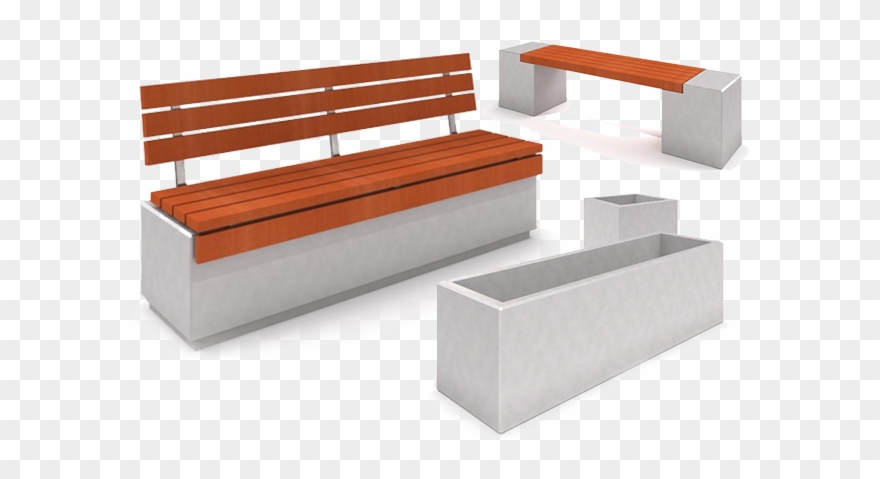 Urban Furniture - Bench Clipart