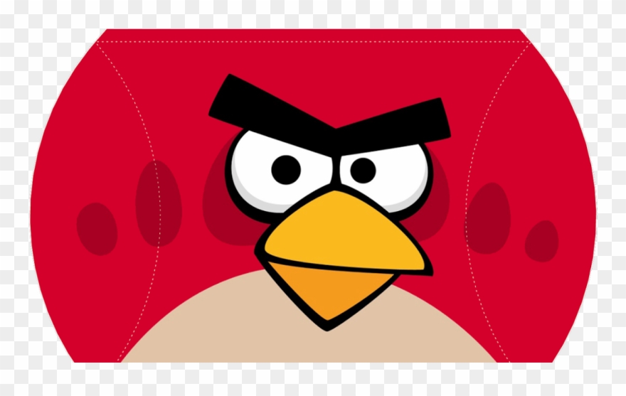 Angry Birds Go Face Clipart