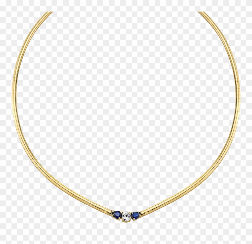 Diamond And Emerald Deco Darling Necklace - Necklace Clipart