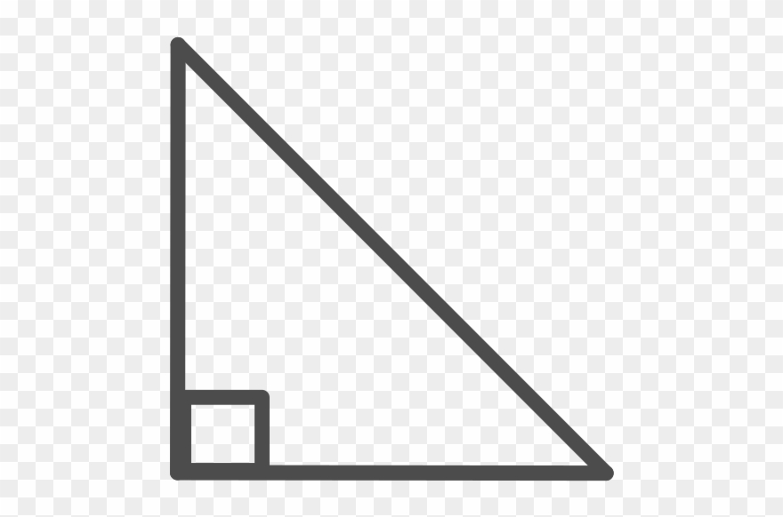 3 7 Right Triangle Clipart